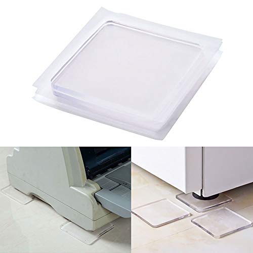 4PCS Washing Machine Silicone Pad NonSlip Mat, Washing Machine