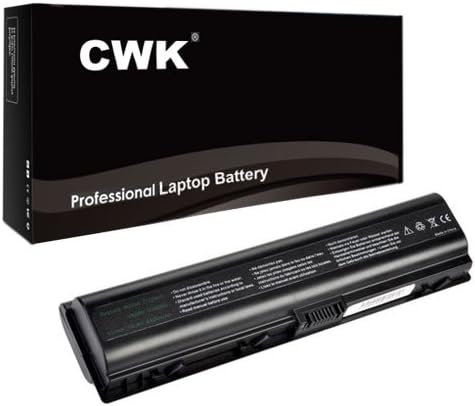 CWK 12 Cell High Capacity Laptop Notebook Battery for HP Pavilion dv6118TX dv6119EA dv6119EU dv6119TX dv6119US dv6120BR dv6120CA dv6120EA dv6120EU dv6120LA dv6120TX dv6120US dv6121EA