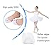 TOD Half Toe Sleeve Metatarsal Pads (2 Pairs)- Ballet Toe Pads Tiptoe Protector,Ballet Pointe Shoe Toe pad, Gel Toe Protector to Prevent Calluses and Blisters