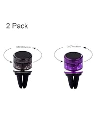 Soporte Universal de rejilla de ventilación, magnético celular soporte de coche para iPhone, Samsung, Google, LG, Huawei y más (negro), Púrpura y negro
