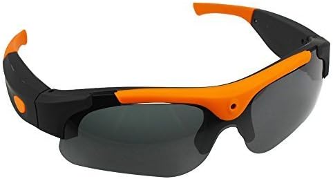 Sport Sunglasses with Hidden Camera and Sound Recorder, for Live Action Video and Photos. Stylish, Light Weight Glasses, Hd1280x720p Camera, Secure Fit. Plug'n'Play. Capture Your Action Now.