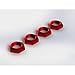 ARRMA Aluminum Wheel Nut 17mm Red: Nero (4), ARAC9428