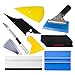 Window Tint Tools Vinyl Wrap Kit for Vehicle Film Including Felt Squeegee,Scraper,Knife Blade