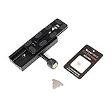 XILETU QR-120 Clamp Adapter For Quick Release Plate 1/4