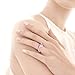 EverMarker Amazing Animal Ring Cute Flamingo for Young Womens Gifts Mom Birthday Teens Girls Party Dress up Cuff Ring Statement (Pink)