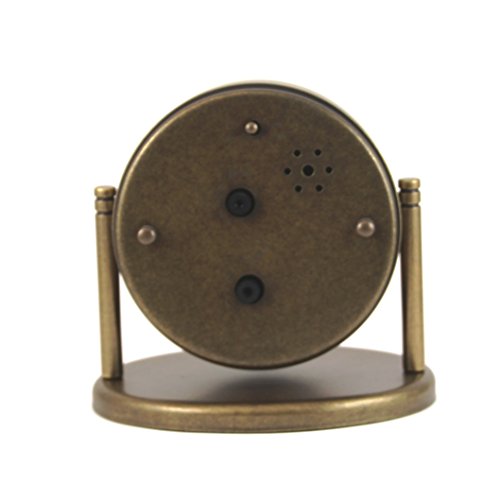 Crosley 33860 Nautical Alarm Clock for Desk Side Table and Night Stand