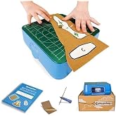 Chompshop Designer Bundle &ndash; Kid-Safe ChompSaw with Inventor&rsquo;s Workbook &ndash; STEM &amp; STEAM Engineering Design Guide for Kids | Sketching, Cardboard Building &amp; Creative Projects