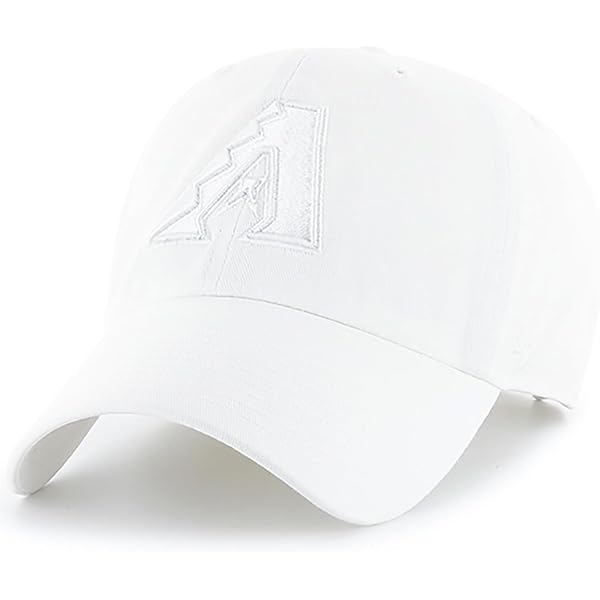 Amazon.com: 47 MLB Black White Clean Up Adjustable Hat Cap