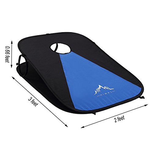 Himal-Collapsible-Portable-Corn-Hole-Boards-with-8-Cornhole-Bean-Bags-3-x-2-feet