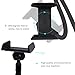 licheers Cell Phone Holder, Gooseneck Flexible Lazy Holder Phone Stand for iPhone 11 Pro XS Max XR X 8 7 6 6S Plus, Samsung and 3.5-7 Inch Devices, Overall Length 43.3In (Black)