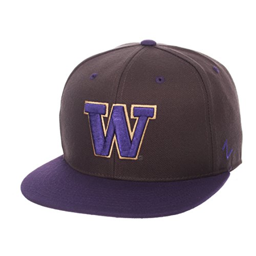 Washington Huskies Official NCAA Slider Size 7 1/4 Fitted Hat Cap by Zephyr 571057