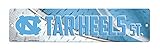 NCAA North Carolina Tar Heels High-Res Plastic Street Sign