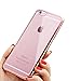 KARTICE Compatible with Phone 7 Case Ultra Slim TPU Case Phone Cover Case Anti-Shock Gel Rubber Thin Anti-Scratch Case (4.7inch,Rose Gold)