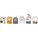 Cat Paw Vinyl Car Sticker, Paw Print Scratch Cover Funny Bumper Decal for Auto, Truck, Motorcycle, Wall, Window (Medium)