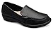 Olivia K Women's Easy Slip On Resistant Flatform Daily Life Shoes Black Pu