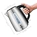 Electric kettle Aicok Stainless Steel Tea Kettle, Ultra Fast Boiling, 1.7L Cordless Water Kettle, 100% BPA Free, Auto Shut off and Boil Dry Protection, 1500W