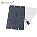 FlexSolar 2-Pack 6W Portable Solar Charger Panel, Shockproof Mobile Power Charger with 5V USB Regulated Output for Smart Phone,Power Bank and GPS Units.