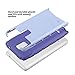 ULAK Note 4 Case, Galaxy Note 4 Case, Knox Armor Slim Dual Layer Protection Hard Back Cover Shock Absorbent TPU Bumper Case for Samsung Galaxy Note 4 (5.7 inch) Purple/Purple