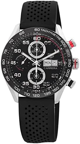 Amazon.com: Tag Heuer Carrera Black Dial Automatic Men's