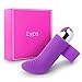Sex Vibrator Finger Massager - Powerful Therapeutic Bullet Vibrator (USB Charged) with 10 Vibrational Settings for Women - Waterproof & Quiet Sex Toy Purple, Lyps Layla
