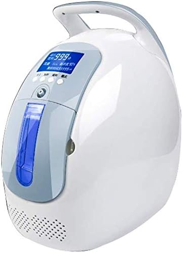 Knoijijuo Oxygen Concentrator Oxygen Generator - Mini Portable 90% Purity Oxygen Machine AC110 / 220V Flow Oxygen Concentrator 5L