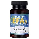 Swanson Pine Nut Oil 500 Milligrams 60 Sgels