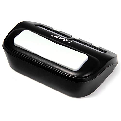 LEAP Chess Clock Digital Chess Timer Professional for Board Games Timer with Alarm Function Black (Official Store) - Thumbnail 3