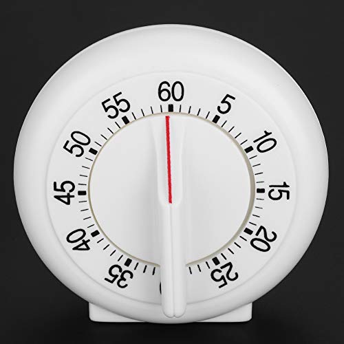 Round Shape Cooking Timer, 60 Minutes Countdown Mechanical Counter Alarm Clock for Kitchen - Thumbnail 4