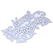 WinnerEco Cutting Dies Stencil Metal Mould for DIY Scrapbook Album Paper Card (Merry Christmas A)