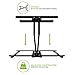 Kanto PDX650G Outdoor Full Motion Articulating TV Wall Mount for 37-inch to 75-inch TVs Up to 125 lb | Galvanized Steel Arms | Integrated Cable Management | Low Profile | 22 in Extension | Black