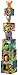 Djeco Maxi Topanijungle Nest and Stack Blocks Set, Model:DJ09101