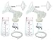 One-for-All Pump Parts for Spectra S2 Spectra S1 9 Plus Breastpump. Replace Spectra Flange Spectra Backflow Protector Inc Flange Breastshield Valve Tubing Silicone Diaphragm Backflow Protector Bottle
