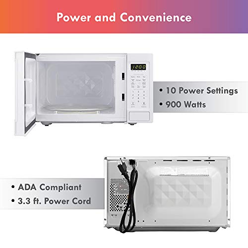 Kenmore 70922 0.9 cu. ft Small Compact 900 Watts 10 Power Settings, 12