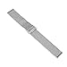 Moto 360 2 Watch Band (2nd Gen, 46mm 2015), Threeeggs 22mm Stainless Steel Watch Strap Adjustbable Bracelet Band for Motorola Moto 360 2 46mm Smart Watch (A - Milanese Silver)