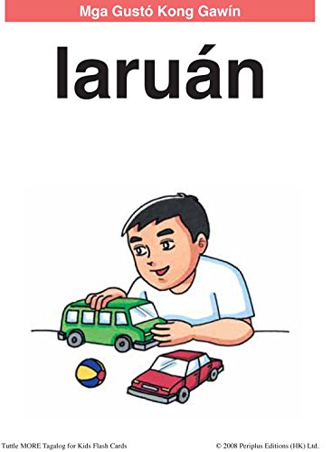 Tuttle More Tagalog for Kids Flash Cards Kit: (Includes 64 Flash Cards