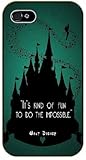 iPhone 6 Walt Disney Quotes - It's kind of fun to do the impossible - Castle - black plastic case / Inspiration