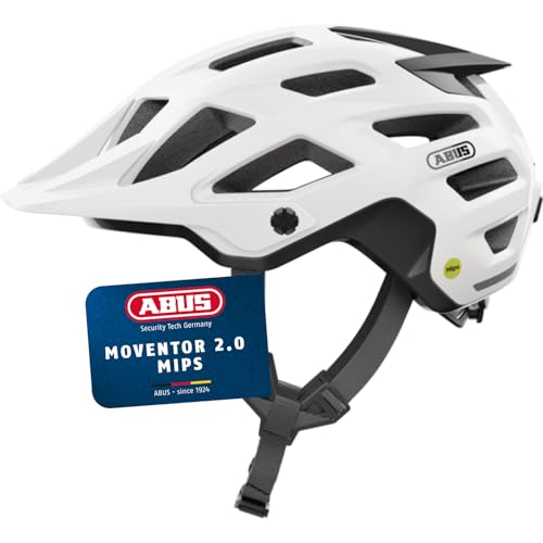 ABUS MTB-Helm Moventor 2.0 MIPS - Fahrradhelm mit Aufprallschutz für den Geländeeinsatz auf dem Mountainbike - All-Mountain-Helm für Damen und Herren 