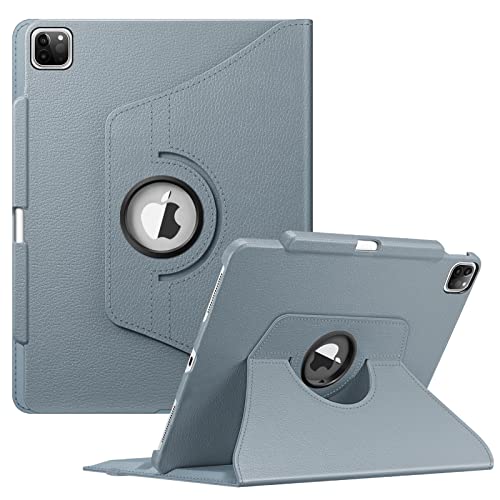 Fintie Drehbare Schutzhülle für iPad Pro 32,8 cm (12,9 Zoll) (6./5./4./3. Generation) 2022, 360-Grad-schwenkbare Standhülle mit Stifthalter, Auto-Slee