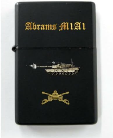 M1A1 Abrams Tank Iraq War Army USMC General Battle Cavalry Cal Lighter Case M1
