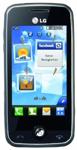 LG GS290 Cookie Fresh GSM Quadband Unlocked Phone with 2 MP Camera, 3-Inch WQVGA Display, FM Radio and Card Slot (Silver/Black)