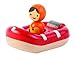 PlanToys Coastguard Bath And Water Play Toy (5668) | Sustainably Made from Rubberwood and Non-Toxic Paints and Dyes | Eco-Friendly PlanWood
