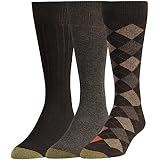 slim fit dress slacks GOLD TOE CANTERBURY BIG & TALL CREW DRESS SOCKS 3-PACK Dark Brown – 200  Brands main image 1