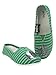 Harry Potter Slytherin Canvas Slip On Shoes Medium Green