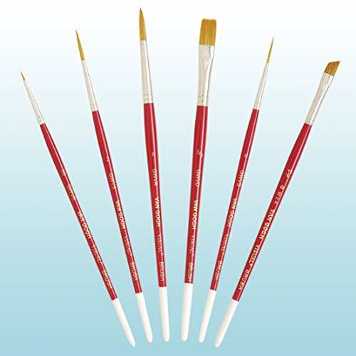 Set B 6 bottles Van Gogh watercolor design Yohitsu visual brush (japan import)