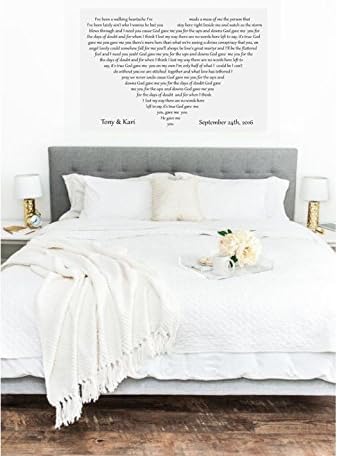 Wedding Song Lyrics in a Heart, First Dance Song, Wedding Song On Canvas, Heart Lyrics, First Anniversary Gift