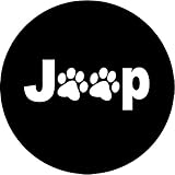 Tire Cover Central Jeep Paws Tire Cover for 255/75r17 Jeep RV Trailer etc (Select from popular sizes in drop down menu or contact us-ALL SIZES AVAILABLE) AUTHENTIC PRODUCTS ARE SHIP/SOLD BY, KENTUCKY