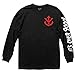 Ripple Junction Dragon Ball Z Dragon Z Vegeta Face 9000 Long Sleeve Crew neck Shirt