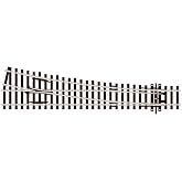 Peco HO Scale Code 100 Electrofrog #6 Right-Hand Turnout