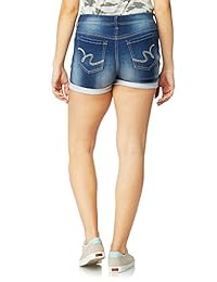 Wallflower dama Juniors índigo Active pull on pantalones cortos de Jean