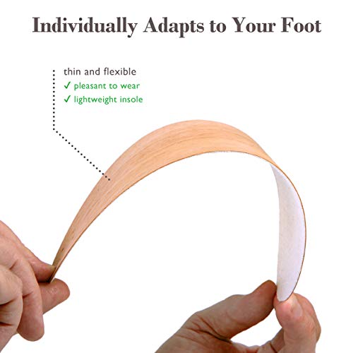 ZEDERNA Cedar Wood Shoe Insoles: Natural solution for sweaty feet, foot odor, athlete's foot (Pack of 3), US Women 6/ US Men 4.5/ EU 36 - Thumbnail 5